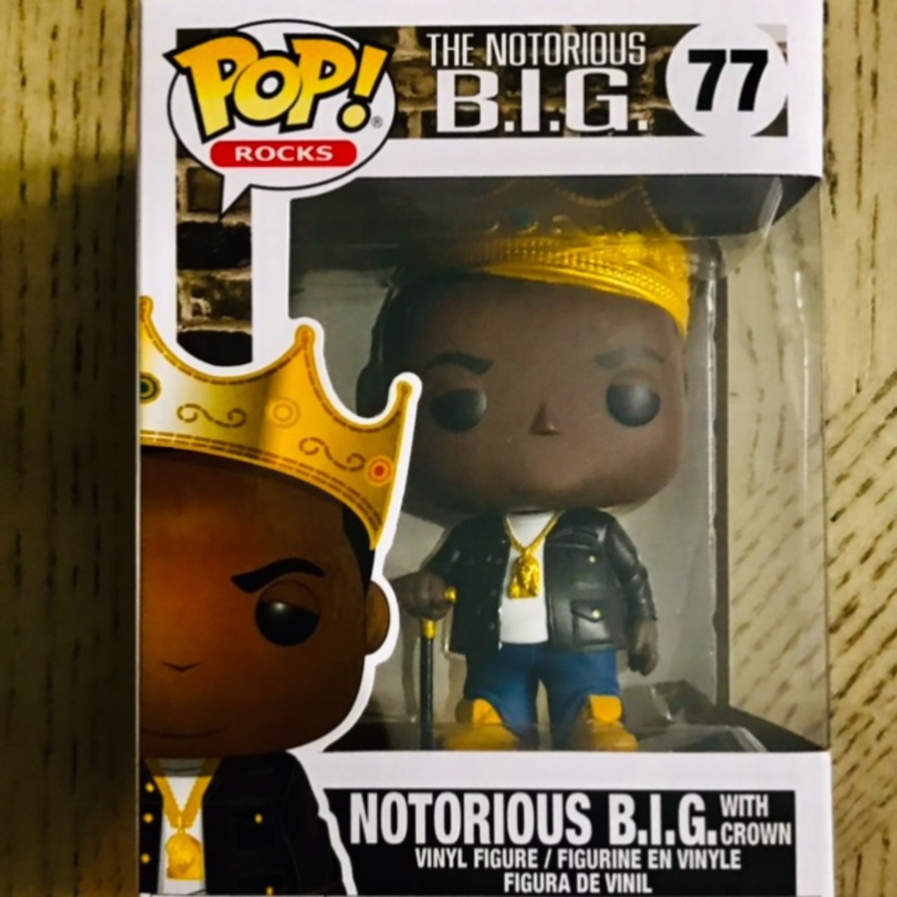 The Notorious B.I.G. brand new condition number 77 Funko Pop